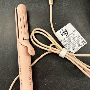 Lange Pink Hair Straightener/Curler